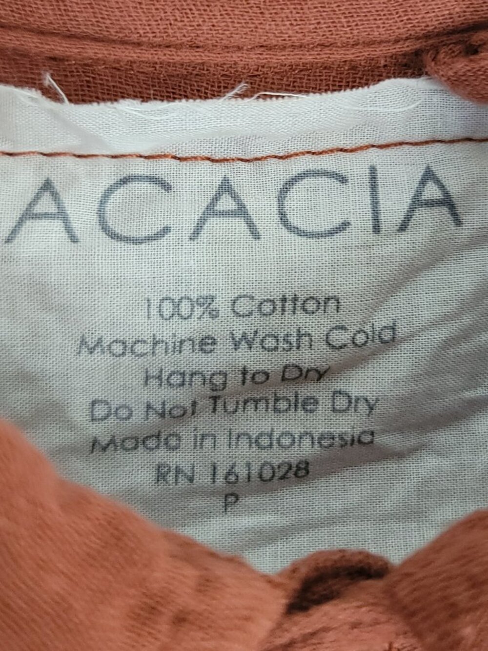 Acacia Swimwear Koda Cotton Gauze Maxi Cover Up Dress Petite Minimalist Earthy - Picture 7 of 12